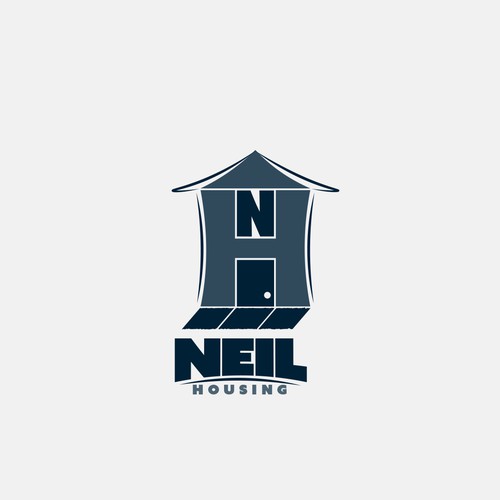 Neil Housing Logo Design