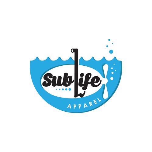 Fun concept for Sublife Apparel Logo