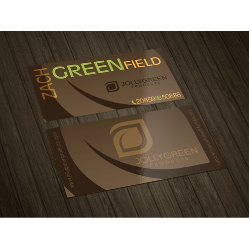 Bussines card Zach Greenfield