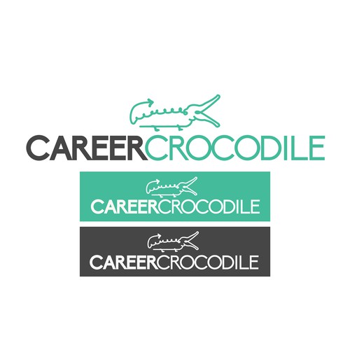 Logo Concept for Career Crocodile