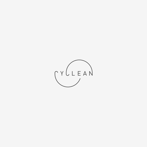 Expressive wordmark for circular cleaner