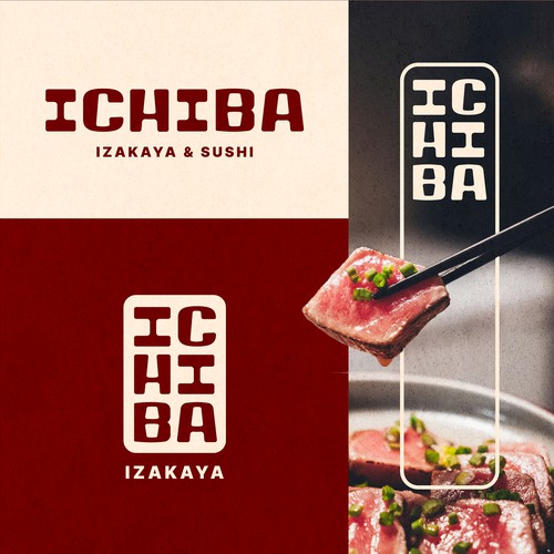 Ichiba Custom Font & mark