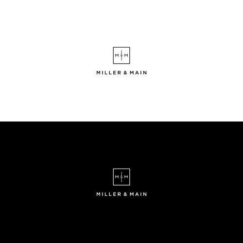 Logo concept for MILLER & MAIN