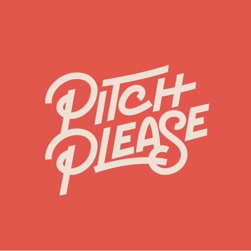 custom wordmark logo for TV creative