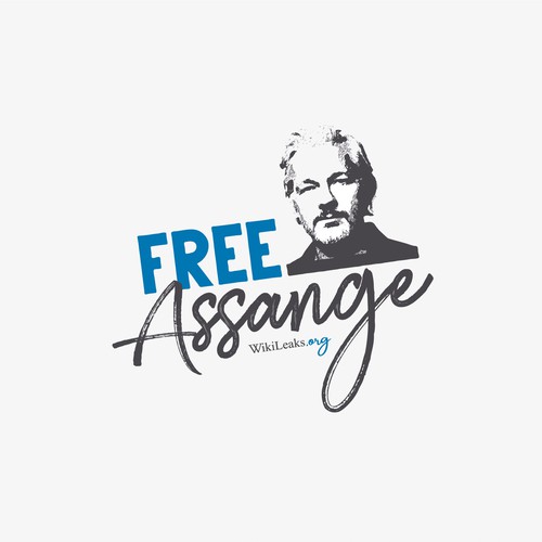 Free Assange Stamp