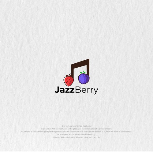 JazzBerry Logo Design