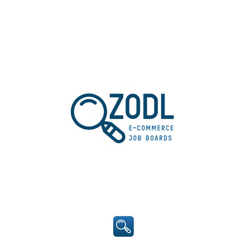 Logo concept for e-commerce industry