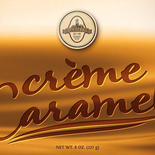 Packaging  Crème Caramel dessert