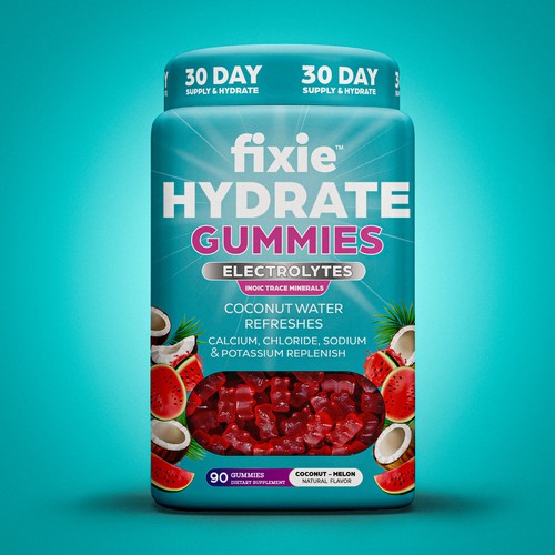 FiXie HYDRATE GUMMIES