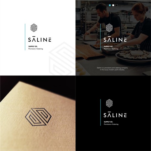 Esthetic & Minimalist logo concept for Saline Supply Co. 