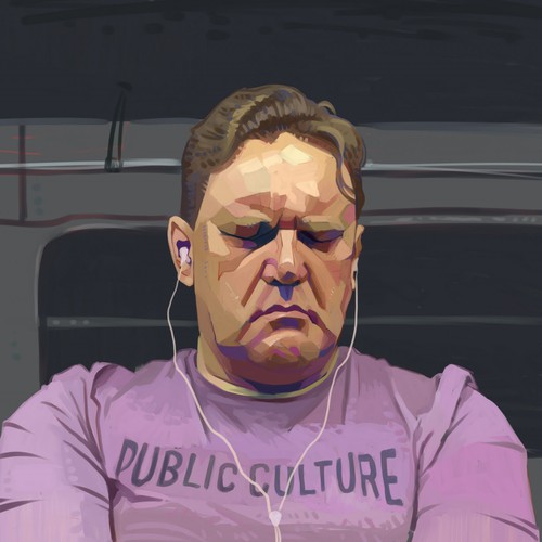 A man in the tube