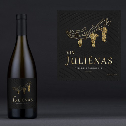 Luxury Wine Bottle Label