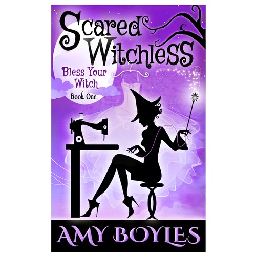 Book cover for cozy paranormal mysteryr