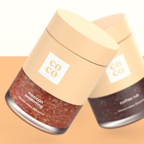 Seasoning Spice Blend Packaging Design