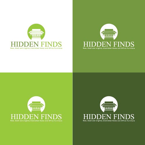 Logo Hidden Finds (Transformation logo)