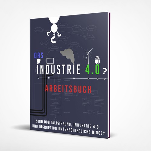 Buchcoverdesign "Industrie 4.0"