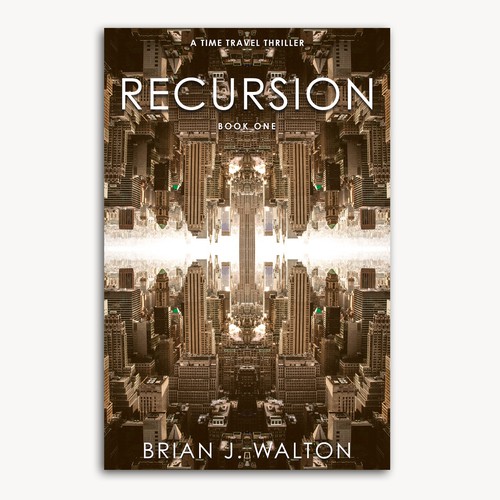 Book cover design for Science Fiction Novel