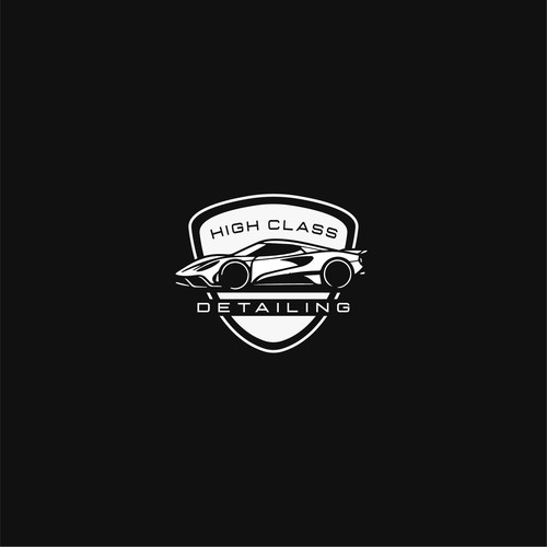 Modern logo for car detailing