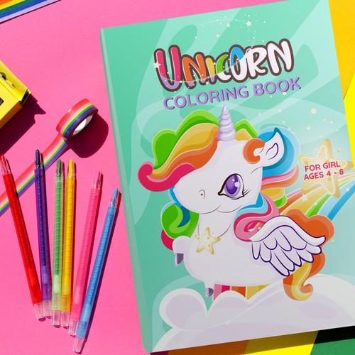 Unicorn - Coloring Book