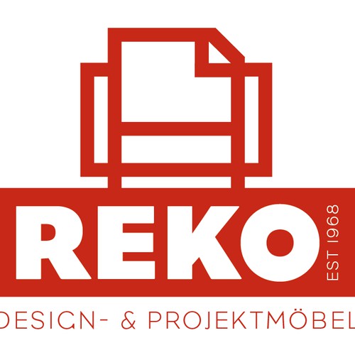 Esrtellt eine aussagekräftige Wort- / Bildmarke für reko - Design- & Projektmöbel