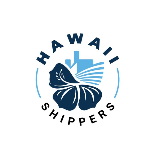 Creative logo for Hawaii Shippers