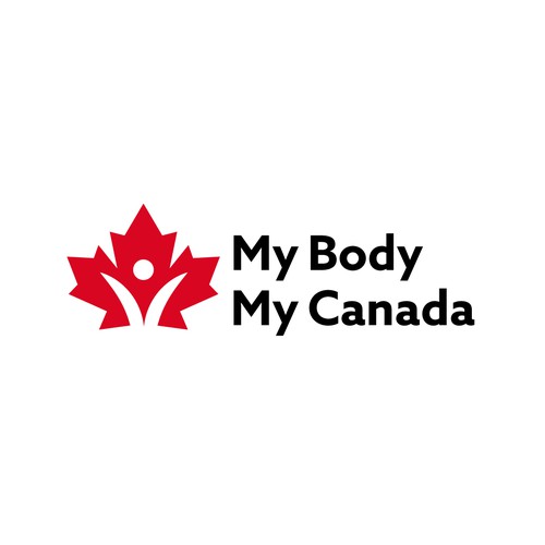 My Body My Canada Logo Design
