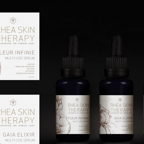 Rhea Skin Therapy luxury natural and organic skin care products
