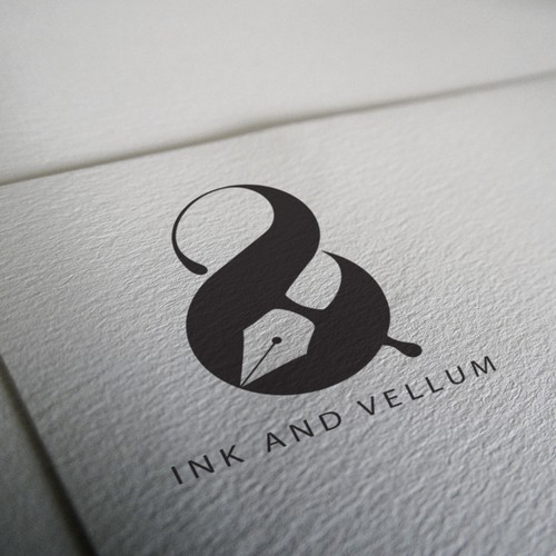 Bold logo for copywriter/copyeditor 