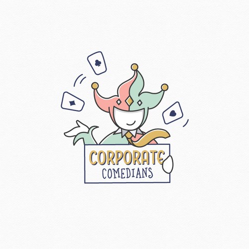 A Modern Logo for Comedy Agency