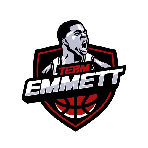 Basketball Team Logo for the Late Andre Emmet