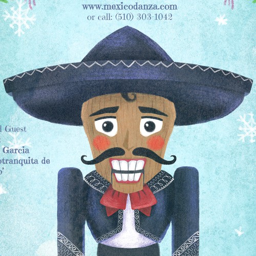 Nutcracker design for Ballet Folklórico México Danza