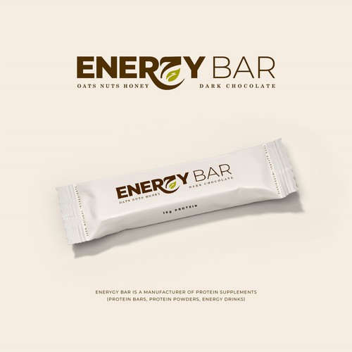 Wordmark logo for an Energy bar