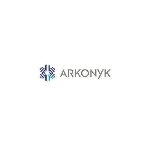 Concept for ARKONYK: parent brand identity for a multi-product fintech platform
