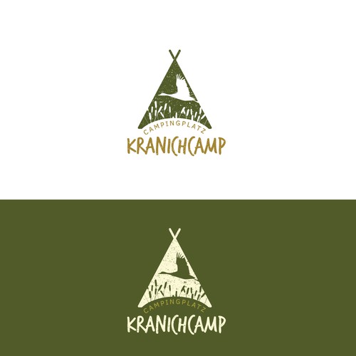 Nature logo for campsite