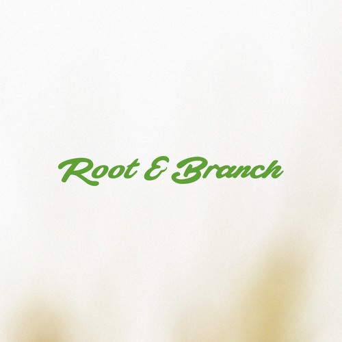 Logo concept for Root & Branch