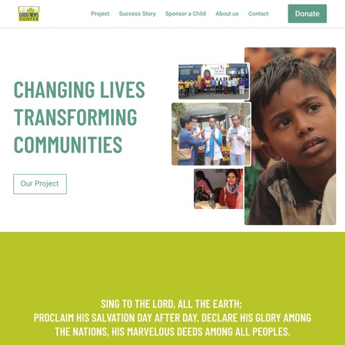 Community NGO Web Page