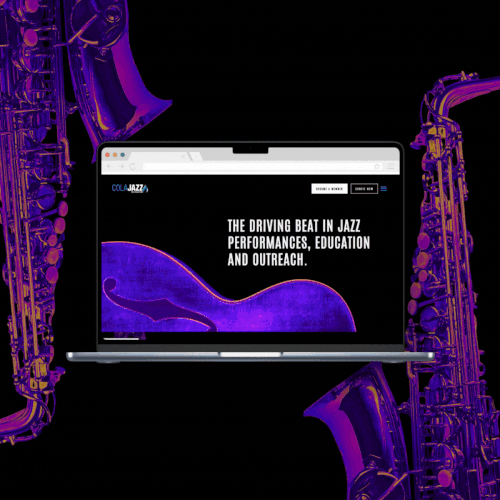 ColaJazz Non-Profit Website