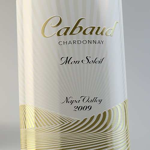 "Cabaud Wines" wine label #2