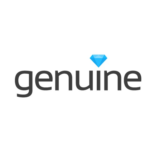 Genuine Text Logo