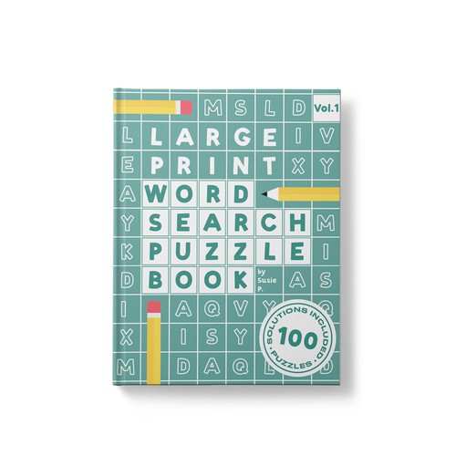 word search puzzle book cover