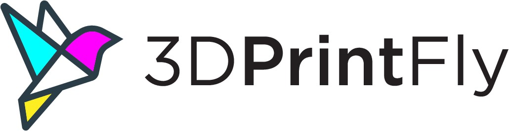 A fun, clean logo for an online 3d Printing company