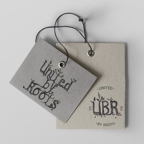 United By roots - Logo design.