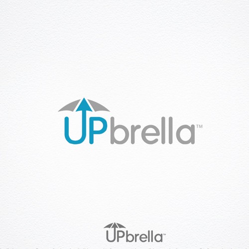 Design a clean, modern, and fun logo for UPbrella: a nonprofit collaboration