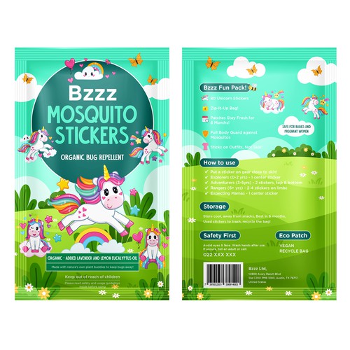 Mosquito Repellent patches for Kids