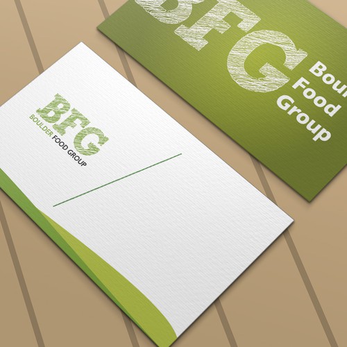 Boulder Food Group Business Card Design Contest