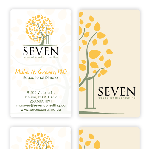 Help Seven Educational Consulting with a new stationery