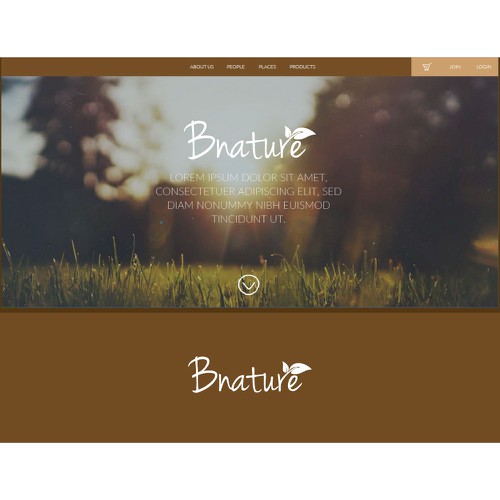 A logo for a company that supports wilderness and the creative artisans that live there!