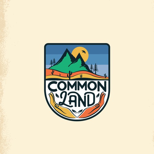 Logo for a podcast that explores how and why we protect land