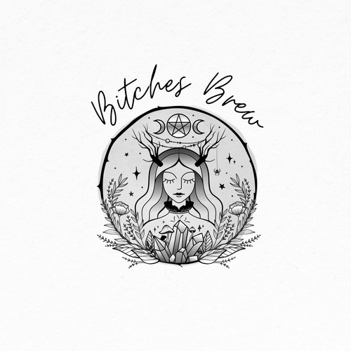 we need an amazing logo to expand our online presence to witchy women