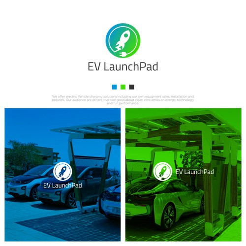 Logo Concept for EV LaunchPad